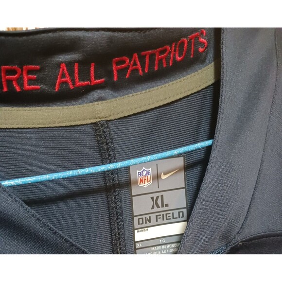 Tom Brady (Nike)-(Patriots)-(Jersey)-(Blue)-(Pre-owned)-(Size-XL)-$100.00 - Picture 4 of 5
